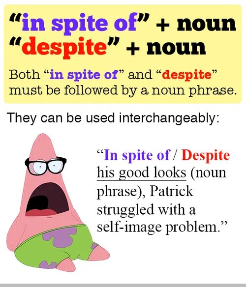 Despite in spite of although however. Despite in spite of разница although though. in spite of despite. различия in spite of despite. in spite of употребление.