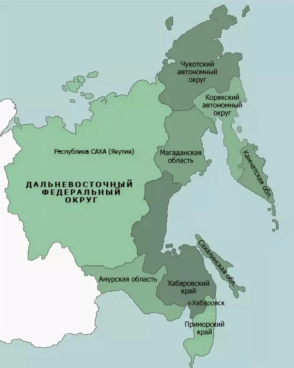 На территории дальнего востока автономию имеют. Карта Дальневосточного федерального округа 2020. Субъекты дальнего Востока на карте. Административная карта Дальневосточного федерального округа. Дальневосточный федеральный округ на карте России.