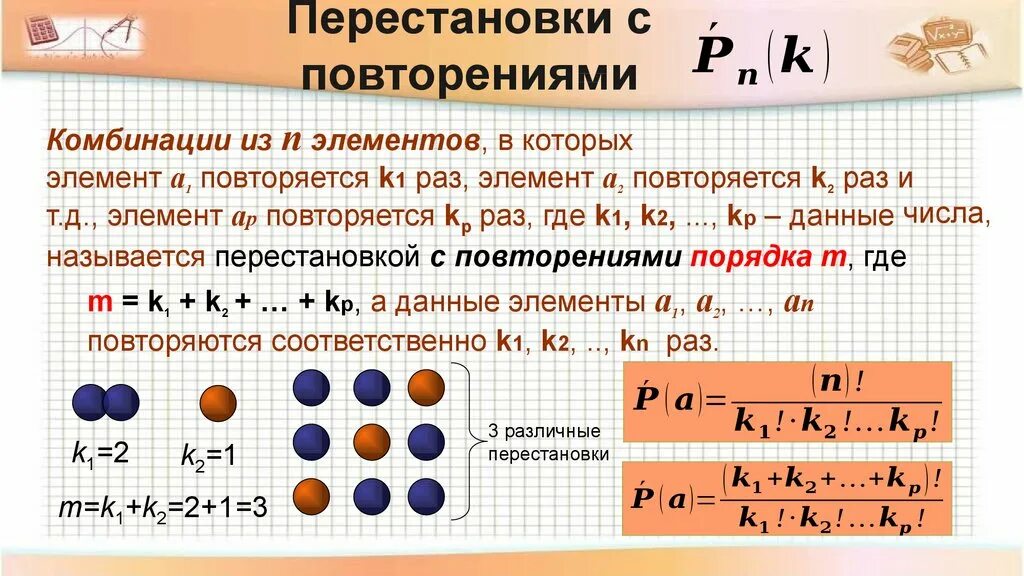 Комбинация перестановки. Перестановки комбинаторика. Сочетания и размещения формулы. Формулы сочетания размещения перестановки. Формула перестановки в комбинаторике.