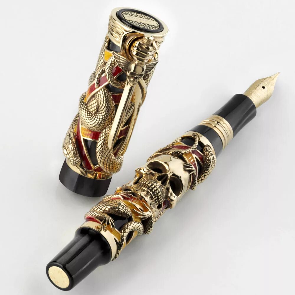 Jinhao Luxury Gold Rollerball Pen brand Dragons roller ball pen luxury cute ball