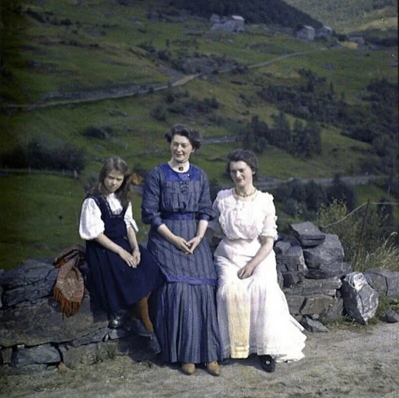 История первой цветной фотографии. Норвегия 1910. Норвегия 19 век люди. Норвежцы в 19 веке. Норвежцы 20 век.