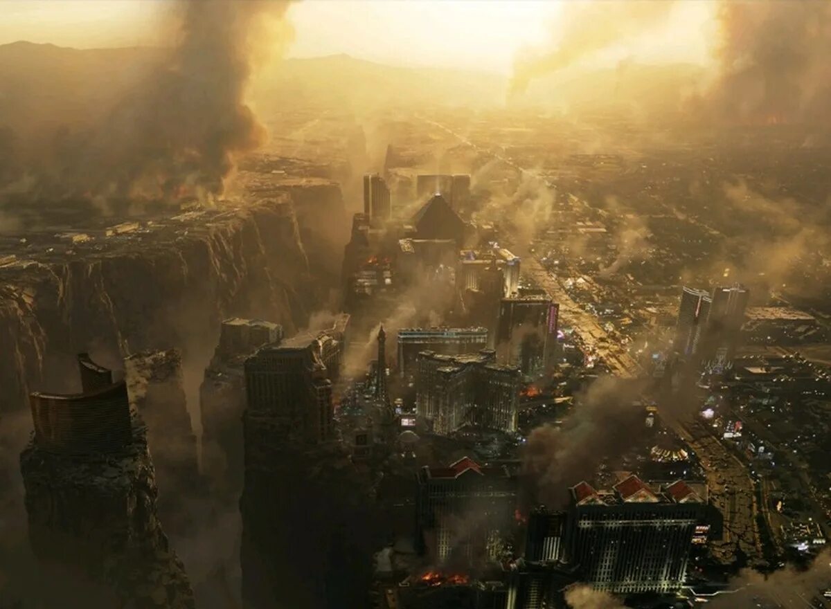 Крушение города. Конец света 2012.