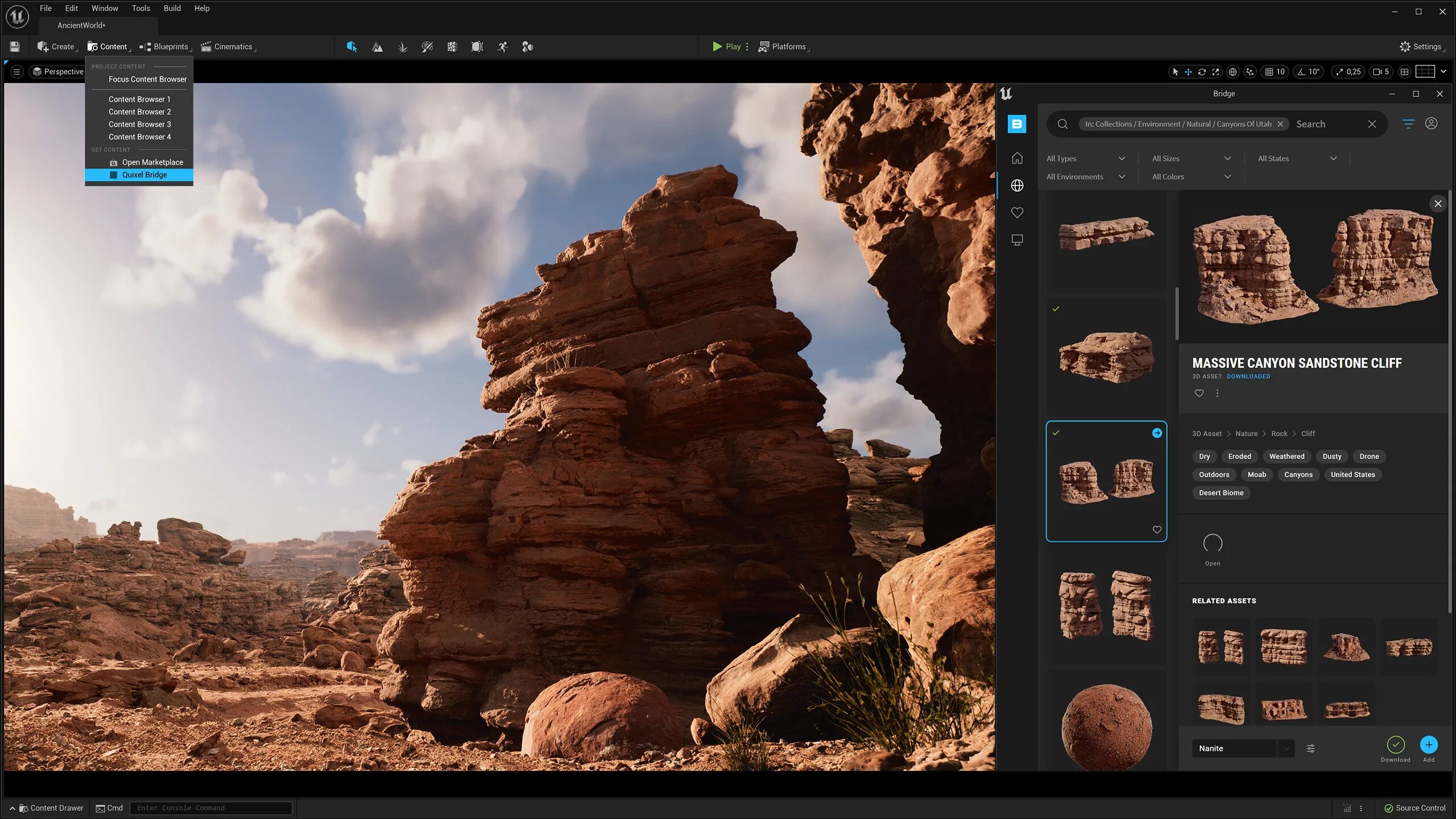 Ассеты unreal. Quixel megascans и quixel bridge. quixel bridge. ассеты для unreal engine 5. quixel unreal engine 5.