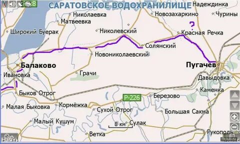 Ивановка расстояние