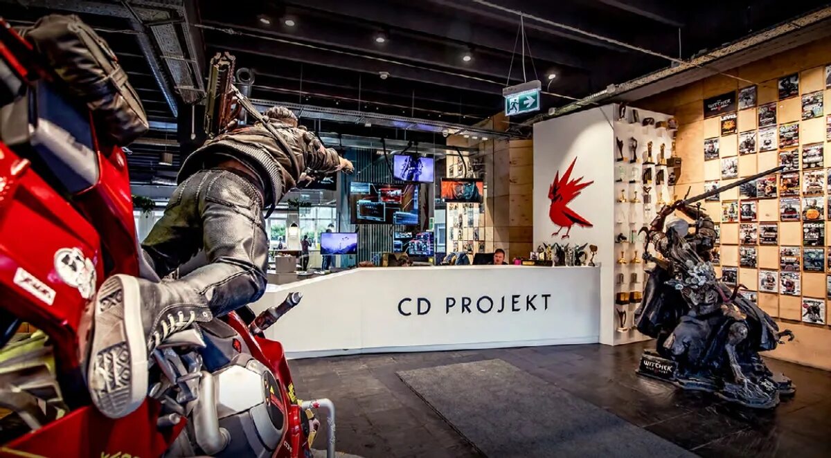 Студия CD Projekt Red. Главный офис CD Projekt Red. CD Projekt Red игры. CD Projekt Red киберпанк.