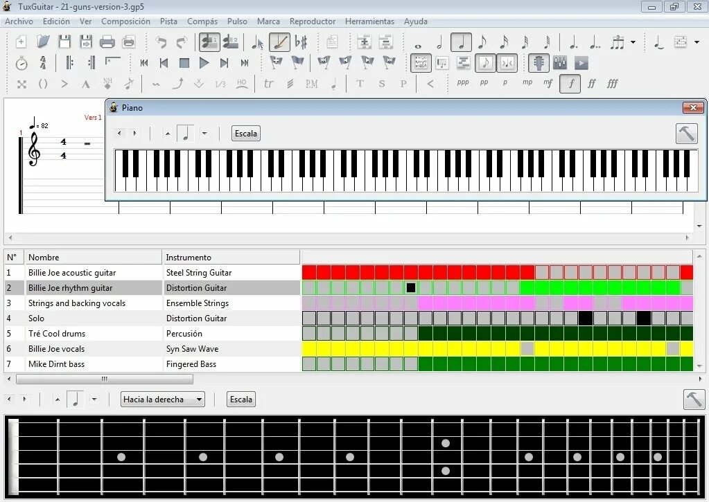Tux guitar. Tuxguitar. тукс гитар. tuxguitar на русском. guitar pro.