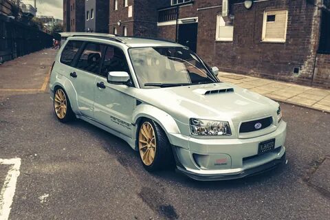 FENDERIST SPEC S Fender Flares Set / Wide Body Kit SUBARU FORESTER STI SG9 ...