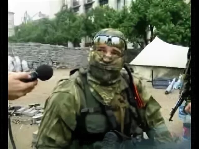 Интервью с бойцом