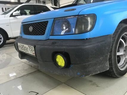 Туманки на субару форестер