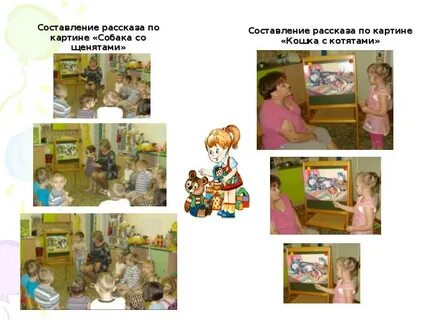 Рассказ по картинкам купили щенка старшая группа
