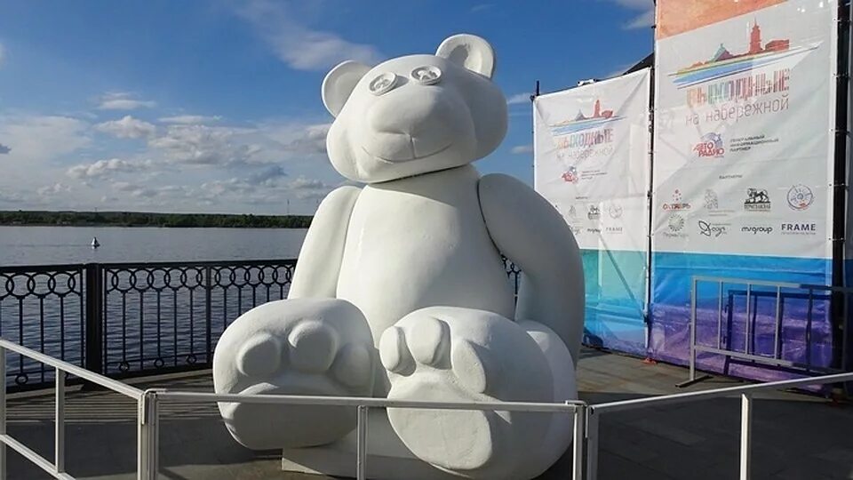 Благодаря Сберу на реконструируемой части набережной Камы в Перми появились 10 с
