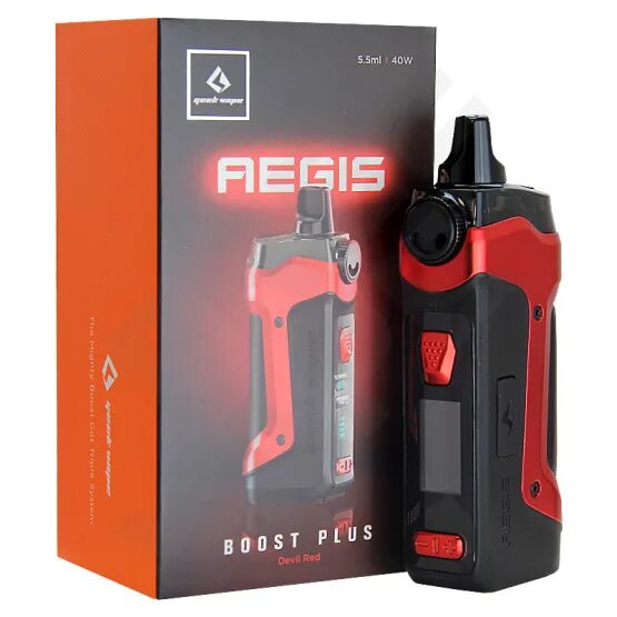 Аегис сколько мл бак. Aegis boost plus 40w. вейп аегис буст. geekvape aegis boost plus 40w. набор geek vape aegis boost plus 40w pod system kit.
