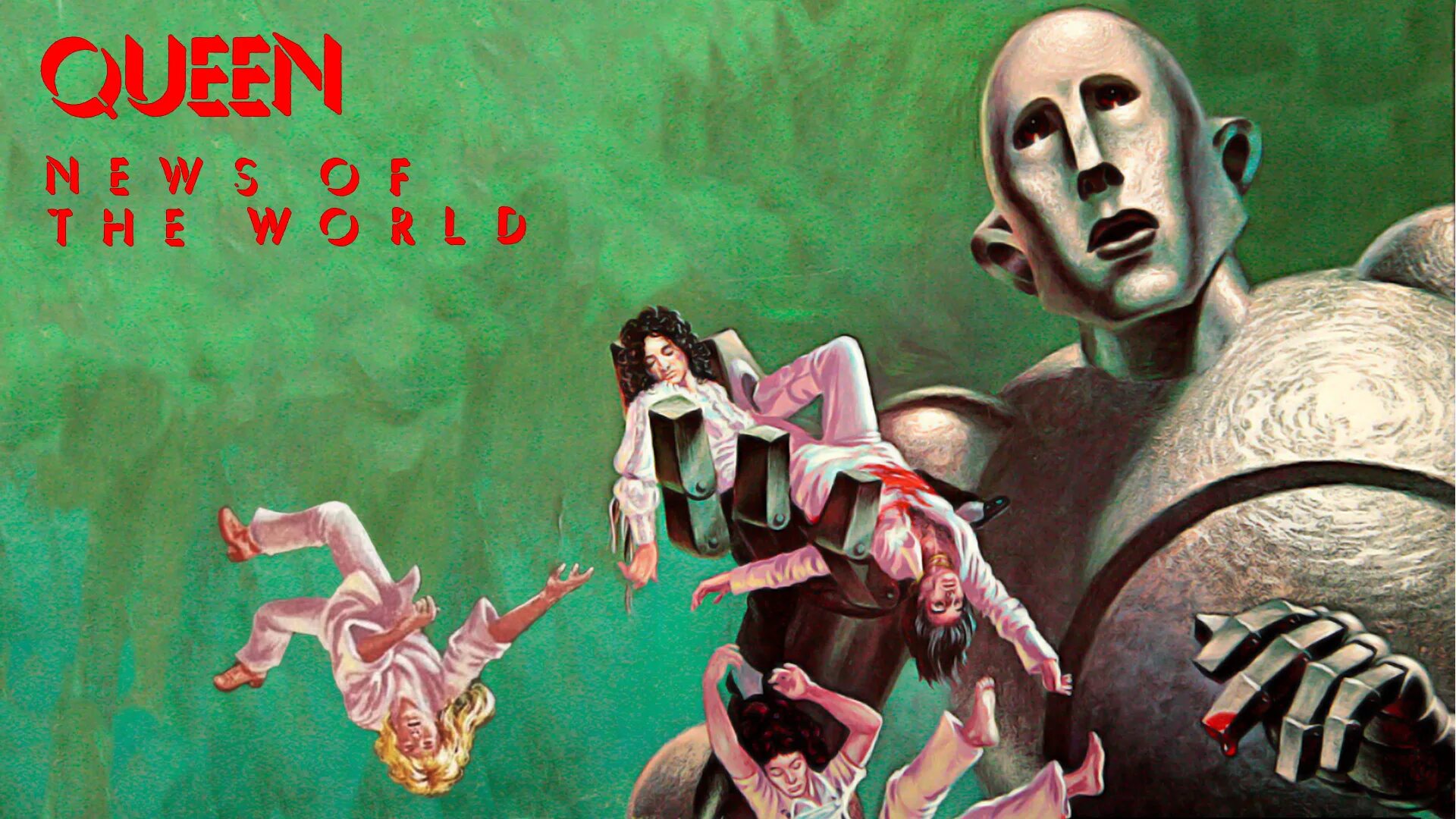 Песня you been my queen. «queen» — «news of the world» (1977 г.. queen news of the world 1977. queen news of the world 1977 обложка. обложка альбома news of the world группы queen.