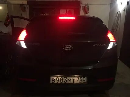 Задний свет солярис