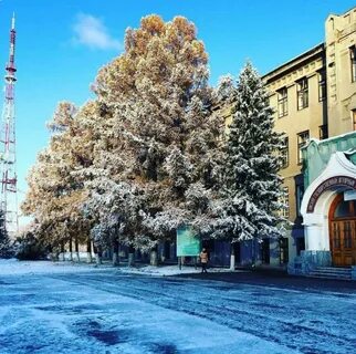 Омск в феврале