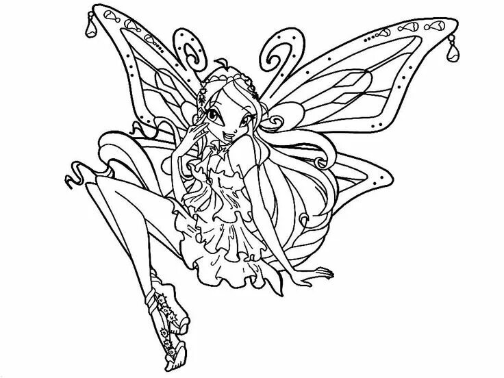 winx angry Colouring Pages (page 2) Coloring pages, Super coloring pages, Anime 