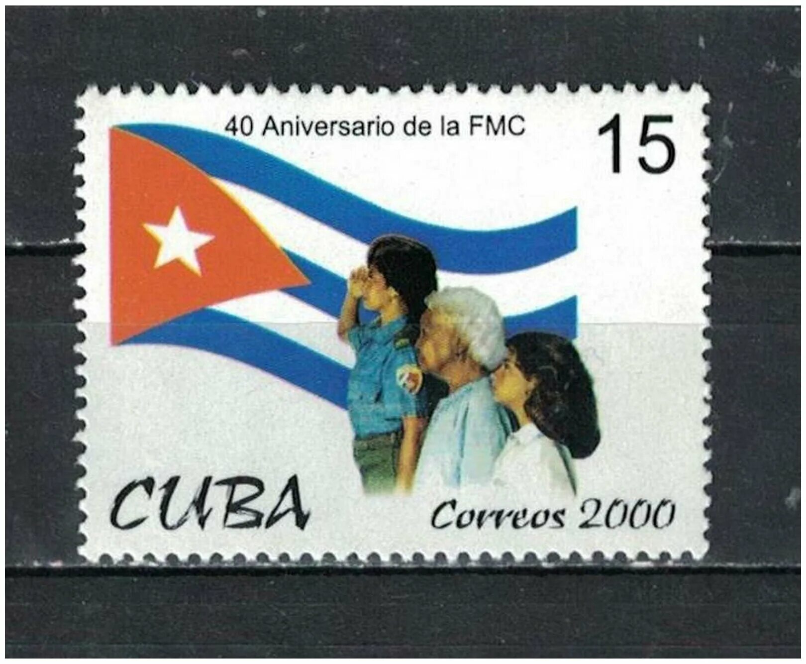 Кубинские марки. Марки Кубы 2000 год. Куба женщины флаг. Флаг Кубы 2000г.