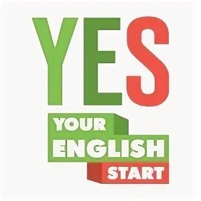 We start english