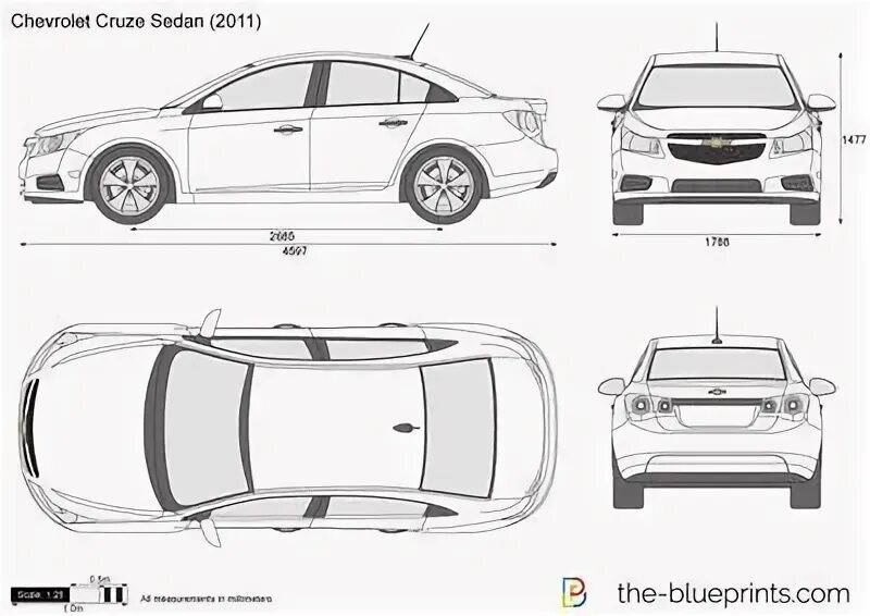 Chevrolet Cruze чертеж. Габариты Chevrolet Cruze седан. Chevrolet Cruze 2011 чертежи. Chevrolet Cruze 2012 габариты. Круз хэтчбек размеры