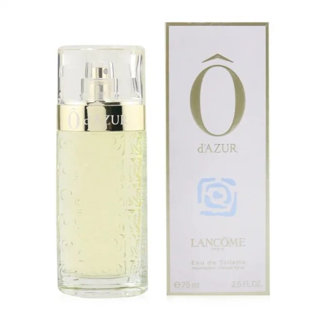 Духи azur. Lancome o d'Azur 75ml. Lancome o DAZUR 75 ml. Lancome духи o d Azur. Парфюмерия "o d'Azur" 75 ml.