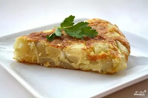 Картофельная запеканка с молоком яйцом