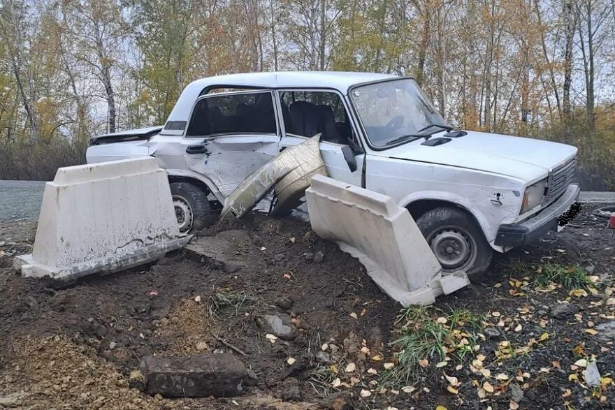 Регион 45 новости курганской области. Авария на ЖБИ Курган с ВАЗ 07.