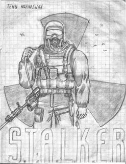 Рисунки игры сталкер