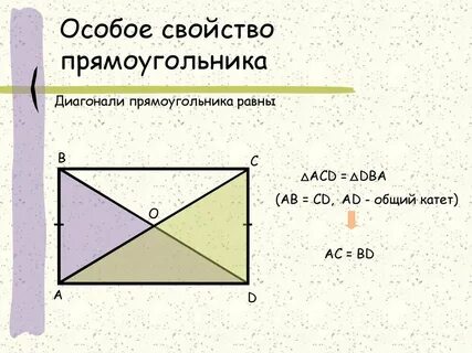 Определение прямоугольника и его свойства