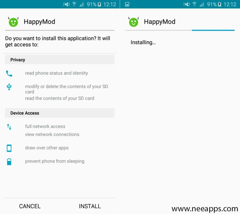 HAPPYMOD. HAPPYMOD status. Mods app. Как установить аккаунт в HAPPYMOD. Get your access