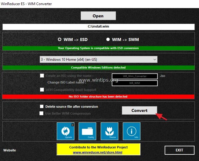 Программа ESD управления. Install.Wim. Wim to ESD.