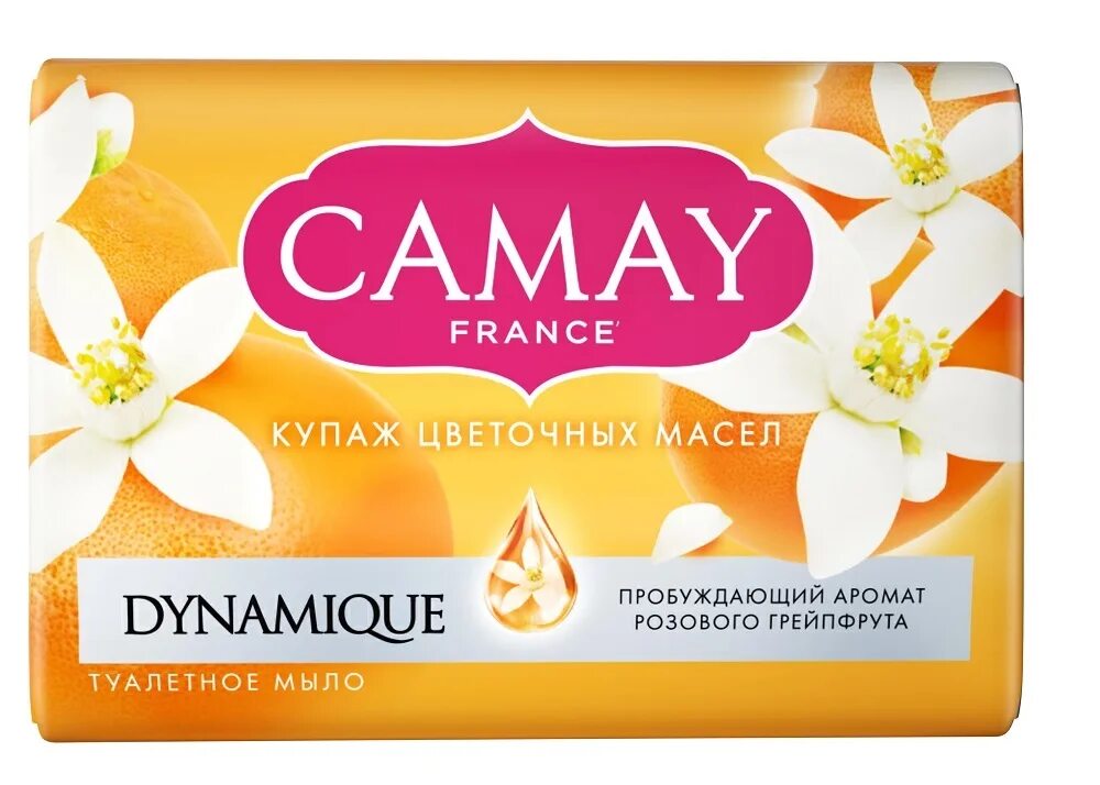 Camay мыло туалетное dynamique грейпфрут 85гр. Туалетное мыло Camay 85 гр. Camay мыло динамик 85гр 6 штук. Мыло кусковое Camay dynamique Grapefruit с ароматом розового грейпфрута. Пробудить запах