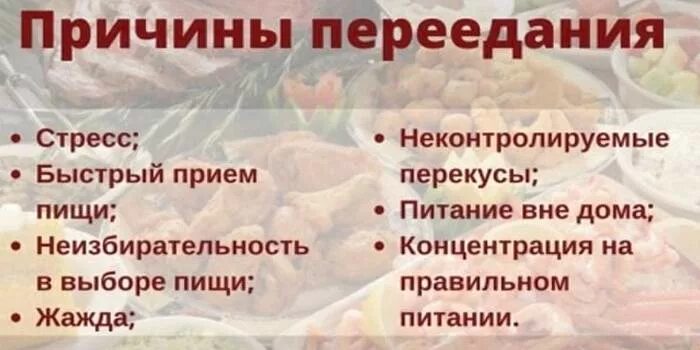 Что делать если сильно переел