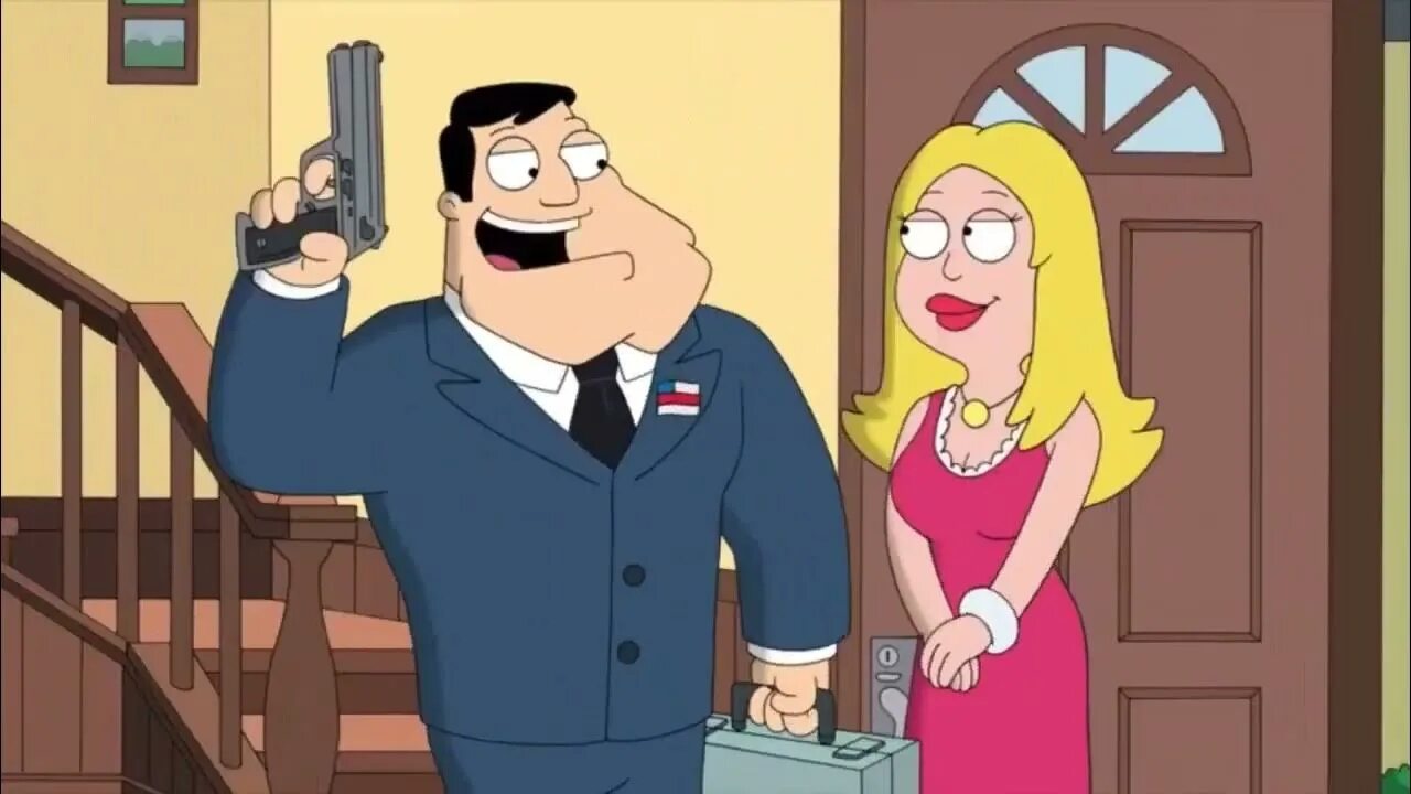 Американский папаша Стэн. American dad Intro. Американский папаша сатанист. Американский папаша дом. Американский папаша русский