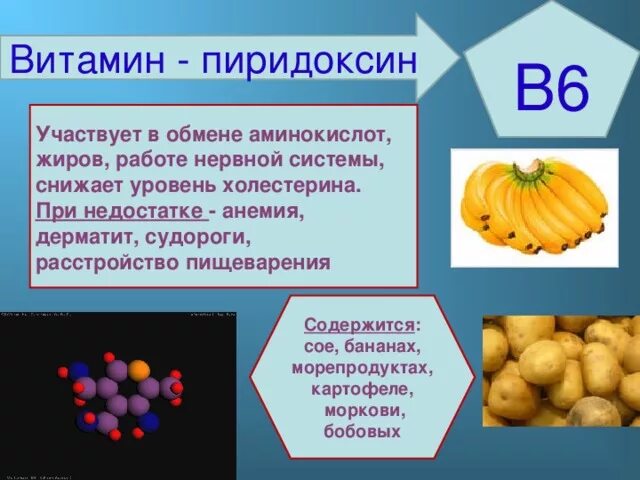 Витамин б6 заболевания при недостатке. Витамин в6 (пиридоксин) содержится в. При недостаточности пиридоксина (витамин b6). Недостаток витамина б6 болезни.