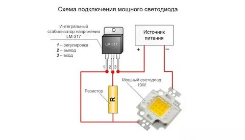 Стабилизатор светодиоду своими руками