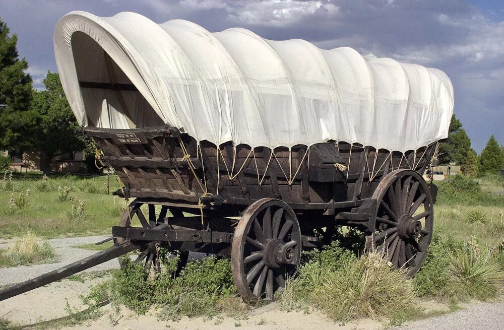 повозка с лошадью. большая длинная телега. повозка с лошадью. большая длинная телега. воз телега.