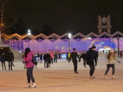 Московский каток щукинская