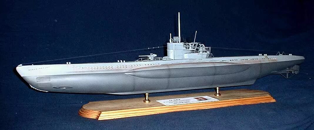 Тип 7 i. Лодка типа VIIC, U-96. 1/144 DKM Type VII-C U-Boat. Uboat Type 7c. U Boat Type 7.