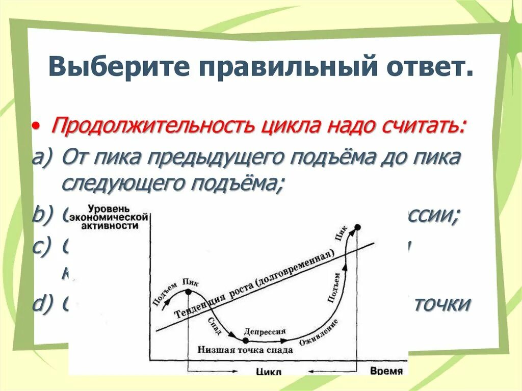 Длительность экономического цикла. Продолжительность цикла надо считать. Продолжительность цикла определяется периодом времени. Что такое Продолжительность цикла экономика.