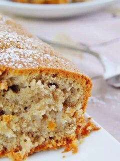 Рецепт простого бисквита с яблоками