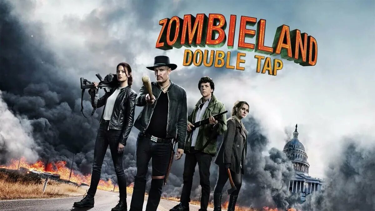 Zombieland double. Герои фильма добро пожаловать в зомбилэнд. Эмма стоун добро пожаловать в зомбилэнд 2. Добро пожаловать в зомбилэнд 2019. Добро пожаловать в zомбилэнд фильм 2019.