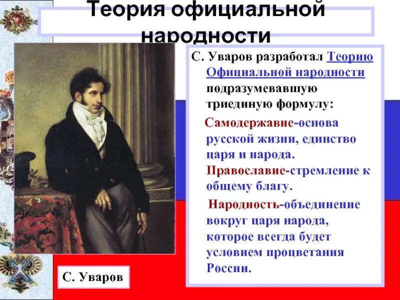 Теория официальной народности. Теория официальной народности Уварова. Теори яофициально народности. Уваров теория официальной. К положениям теории официальной народности относятся