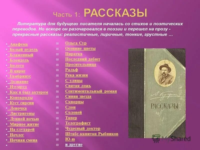 Кличка у куприна. Произведения Куприна 3 класс список. Ральф Куприн. Самое распространенное произведения Куприна. Ральф Куприн задание 22-27.