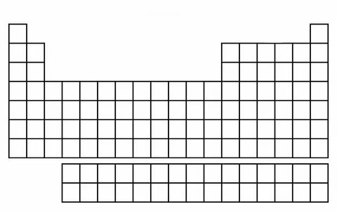 Printable Diagram Showing the Number of Protons in an Element
