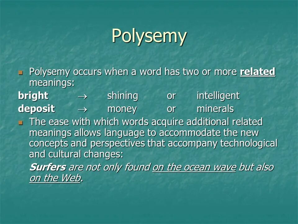 Related meaning. Polysemy. Polysemy in English Lexicology. Polysemy пример. Types of Polysemy in English.