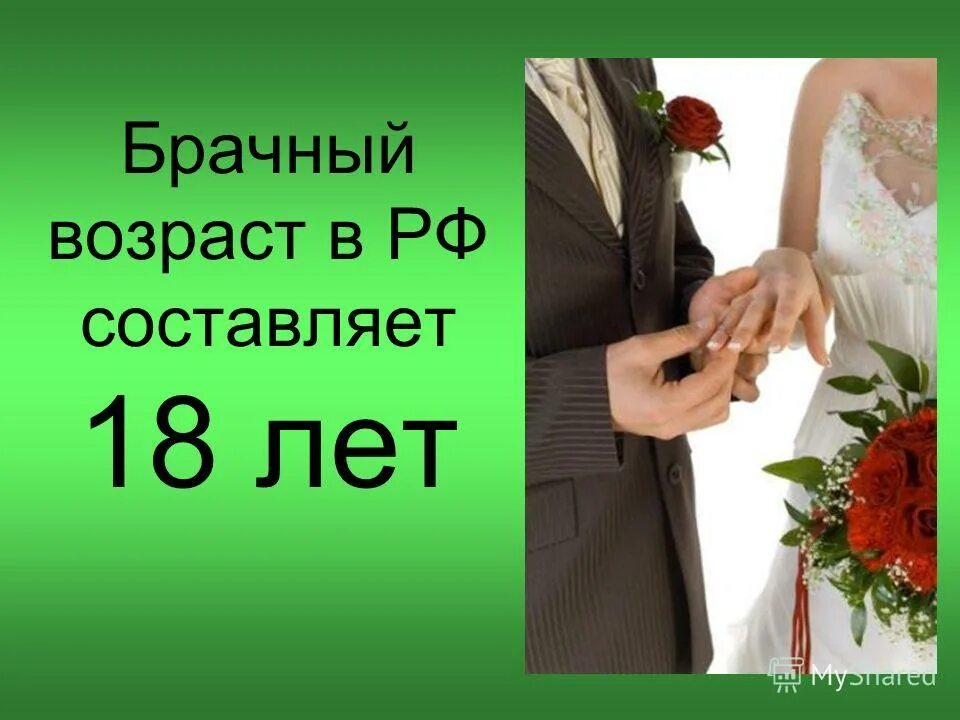 Каков брачный возраст для мужчин и женщин. Брачный Возраст в России. Изменение брачного возраста. Брачный Возраст картинки.