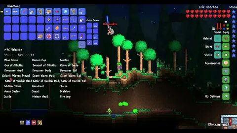 Terraria mod menu