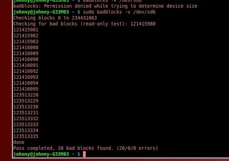 Input output error
