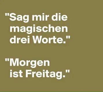 Morgen ist