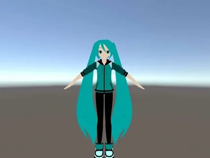 Hoodie Miku - Free VRChat Avatars - VRCMods